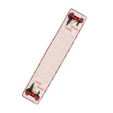 Christmas Table Runner Home Decor Table Cloth for Celebration Festival Party