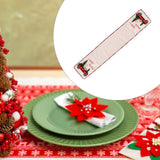 Christmas Table Runner Home Decor Table Cloth for Celebration Festival Party