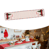 Christmas Table Runner Home Decor Table Cloth for Celebration Festival Party