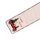 Christmas Table Runner Home Decor Table Cloth for Celebration Festival Party