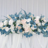 3 Pieces Wedding Arch Flowers Wedding Backdrop Decoration for Valentines Day