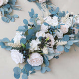 3 Pieces Wedding Arch Flowers Wedding Backdrop Decoration for Valentines Day