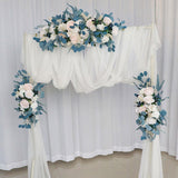 3 Pieces Wedding Arch Flowers Wedding Backdrop Decoration for Valentines Day