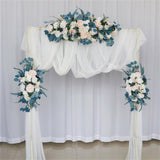 3 Pieces Wedding Arch Flowers Wedding Backdrop Decoration for Valentines Day