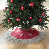 Christmas Tree Skirt Indoor Outdoor Festival Decor Christmas Decoration 75 cm