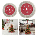 Christmas Tree Skirt Indoor Outdoor Festival Decor Christmas Decoration 75 cm