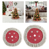 Christmas Tree Skirt Indoor Outdoor Festival Decor Christmas Decoration 75 cm