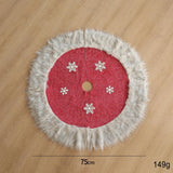 Christmas Tree Skirt Indoor Outdoor Festival Decor Christmas Decoration 75 cm