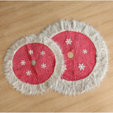 Christmas Tree Skirt Indoor Outdoor Festival Decor Christmas Decoration 75 cm