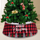 Christmas Tree Skirt Christmas Tree Rings for New Year Merry Christmas