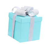 Christmas Gift Boxes Stackable Ornaments for Valentines Day Weddings Holiday Blue