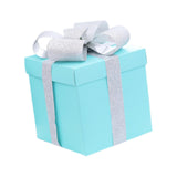 Christmas Gift Boxes Stackable Ornaments for Valentines Day Weddings Holiday Blue