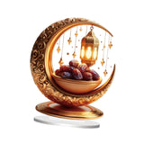 Ramadan Moon Light Acrylic Eid Mubarak Night Light for Party Restaurant Home Style A