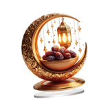 Ramadan Moon Light Acrylic Eid Mubarak Night Light for Party Restaurant Home Style A