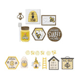Maxbell Bee Tiered Tray Decor Creative Decorative Table Signs for Party Office Table Style A