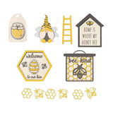 Maxbell Bee Tiered Tray Decor Creative Decorative Table Signs for Party Office Table Style B