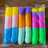 Maxbell Fillable Easter Eggs for Easter Egg Find DIY Crafts Classroom Prize Supplies 48 Pack