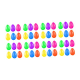Maxbell Fillable Easter Eggs for Easter Egg Find DIY Crafts Classroom Prize Supplies 48 Pack