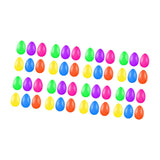 Maxbell Fillable Easter Eggs for Easter Egg Find DIY Crafts Classroom Prize Supplies 48 Pack