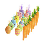 Maxbell Easter Ornaments Adorable Tree Hanging Decorations for Garden Indoor Holiday