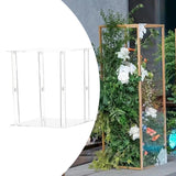 Maxbell Stand Wedding Centerpiece Table Decoration for Hotel Table Tables Decoration 20cmx20cmx20cm