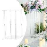 Maxbell Stand Wedding Centerpiece Table Decoration for Hotel Table Tables Decoration 20cmx20cmx40cm