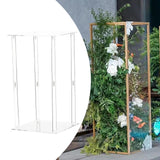Maxbell Stand Wedding Centerpiece Table Decoration for Hotel Table Tables Decoration 20cmx20cmx40cm