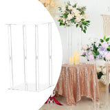 Maxbell Stand Wedding Centerpiece Table Decoration for Hotel Table Tables Decoration 20cmx20cmx40cm