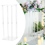 Maxbell Stand Wedding Centerpiece Table Decoration for Hotel Table Tables Decoration 20cmx20cmx50cm