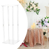 Maxbell Stand Wedding Centerpiece Table Decoration for Hotel Table Tables Decoration 20cmx20cmx50cm