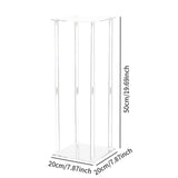 Maxbell Stand Wedding Centerpiece Table Decoration for Hotel Table Tables Decoration 20cmx20cmx50cm