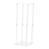 Maxbell Stand Wedding Centerpiece Table Decoration for Hotel Table Tables Decoration 20cmx20cmx50cm