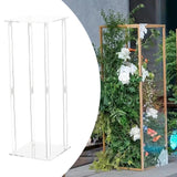 Maxbell Stand Wedding Centerpiece Table Decoration for Hotel Table Tables Decoration 20cmx20cmx50cm