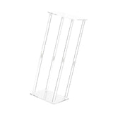 Maxbell Acrylic Vase Stand Wedding Centerpieces Stand for Wedding Dining Table Party 25cmx25cmx20cm