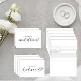 Maxbell Maid of Honor Cards Party Matron Honor Romantic Bridesmaid Proposal Cards 6 Cards