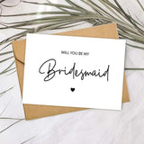 Maxbell Maid of Honor Cards Party Matron Honor Romantic Bridesmaid Proposal Cards 10 Cards