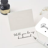 Maxbell Maid of Honor Cards Party Matron Honor Romantic Bridesmaid Proposal Cards 10 Cards