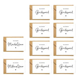 Maxbell Maid of Honor Cards Party Matron Honor Romantic Bridesmaid Proposal Cards 10 Cards