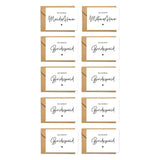 Maxbell Maid of Honor Cards Party Matron Honor Romantic Bridesmaid Proposal Cards 10 Cards