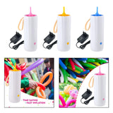Maxbell Balloon Pump Decorations Air Pump for Graduation Birthday Parties Engagement yellow