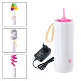 Maxbell Balloon Pump Decorations Air Pump for Graduation Birthday Parties Engagement pink