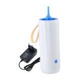 Maxbell Balloon Pump Decorations Air Pump for Graduation Birthday Parties Engagement blue