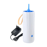 Maxbell Balloon Pump Decorations Air Pump for Graduation Birthday Parties Engagement blue