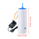 Maxbell Balloon Pump Decorations Air Pump for Graduation Birthday Parties Engagement blue