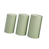 Maxbell 3Pcs Cylinder Pedestal Covers Decor Elastic Anniversary Pedestal Stand Cover Green
