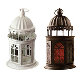 Maxbell Decorative Candle Lantern Home Decor for Dining Room Pathway Events Parities White