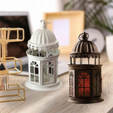 Maxbell Decorative Candle Lantern Home Decor for Dining Room Pathway Events Parities White