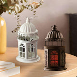Maxbell Decorative Candle Lantern Home Decor for Dining Room Pathway Events Parities White