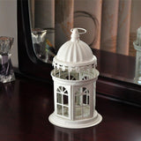 Maxbell Decorative Candle Lantern Home Decor for Dining Room Pathway Events Parities White