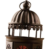 Maxbell Decorative Candle Lantern Home Decor for Dining Room Pathway Events Parities Black
